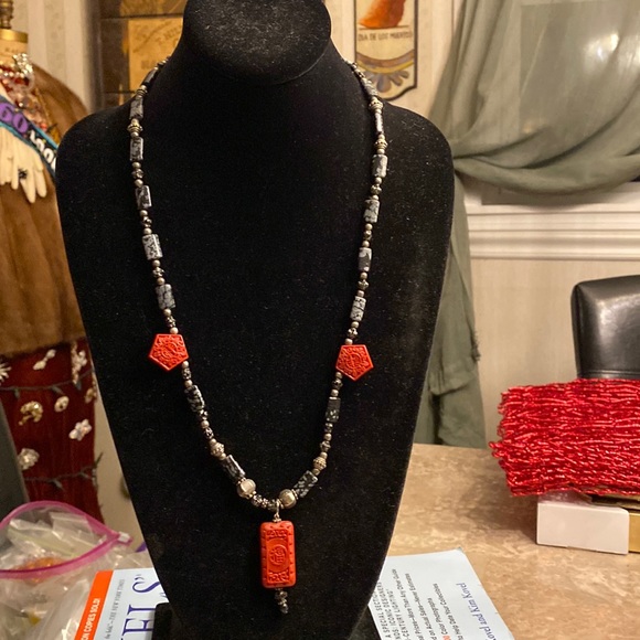 Jewelry | Vintage Genuine Obsidian 